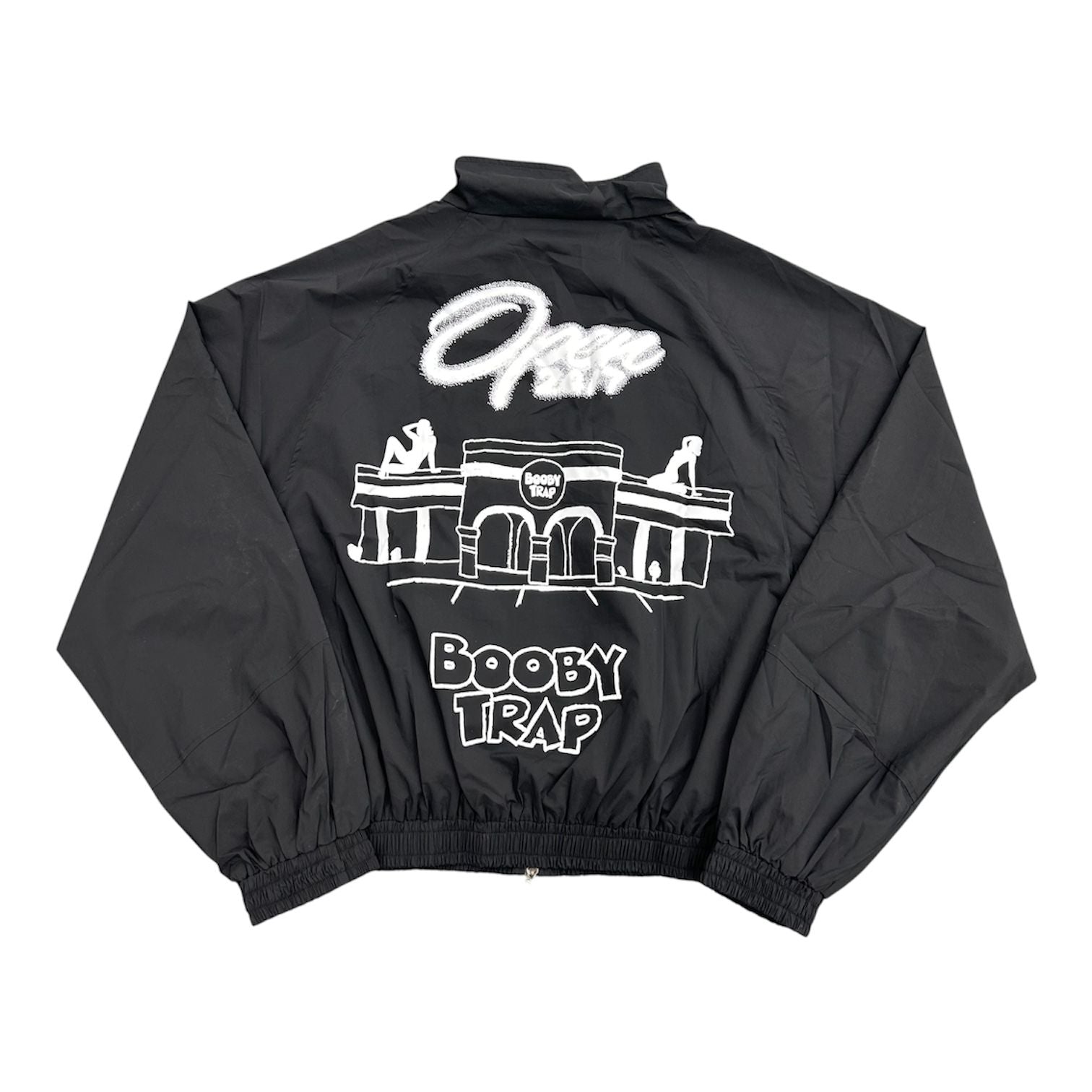 Triple 7's Booby Trap Nylon Jacket (Black)