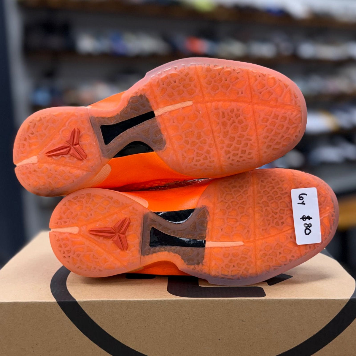 Nike Kobe 6 Total Orange (GS) - Preowned