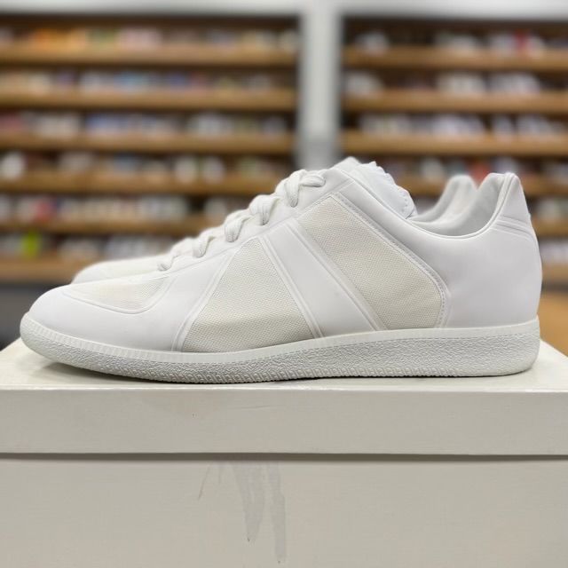 Maison Margiela Replica German Army Trainer (GATs) Tech White - Preowned