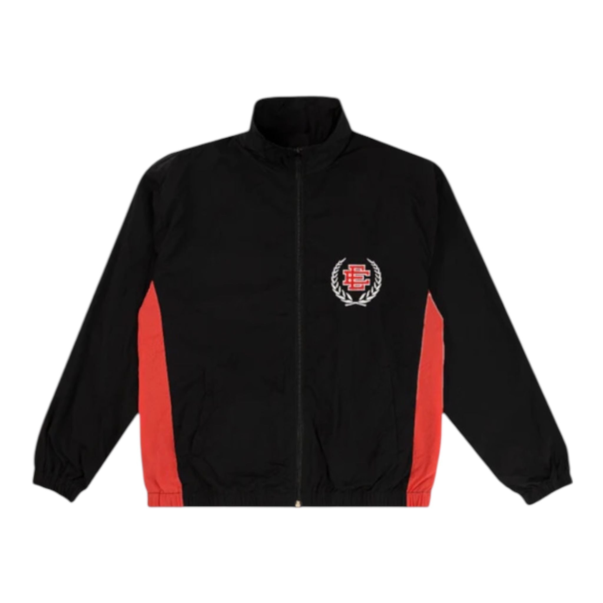 Eric Emanuel EE Nylon Flight Jacket (Black/Red) (SS24)