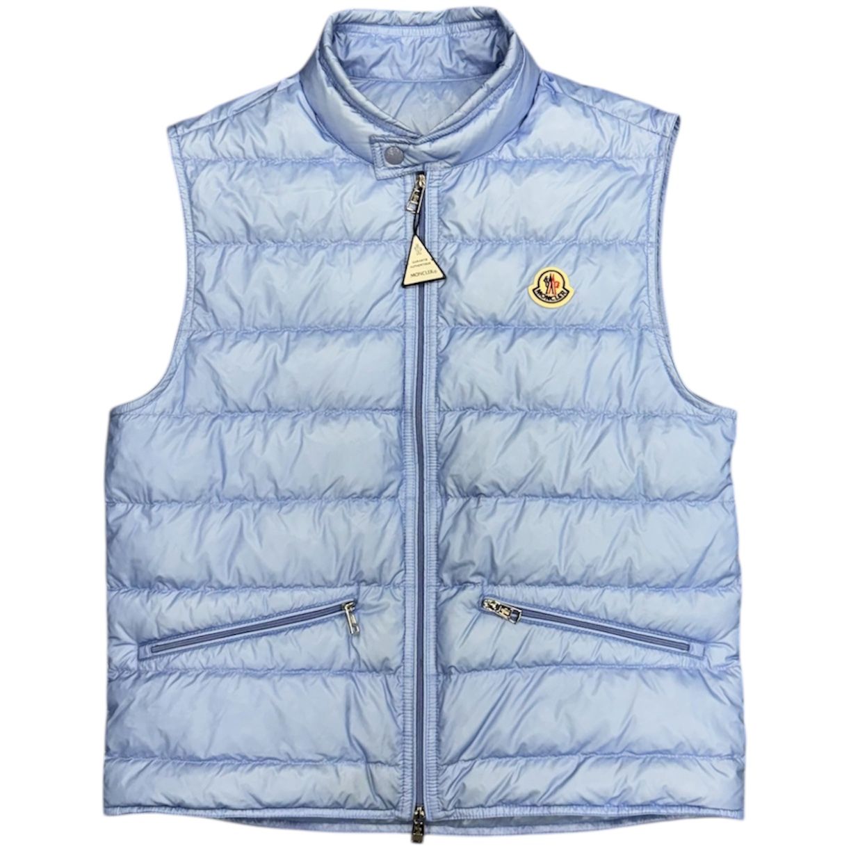 Moncler Vest (Light Blue) - Preowned