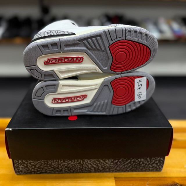 Jordan 3 Retro White Cement Reimagined (GS) - Preowned