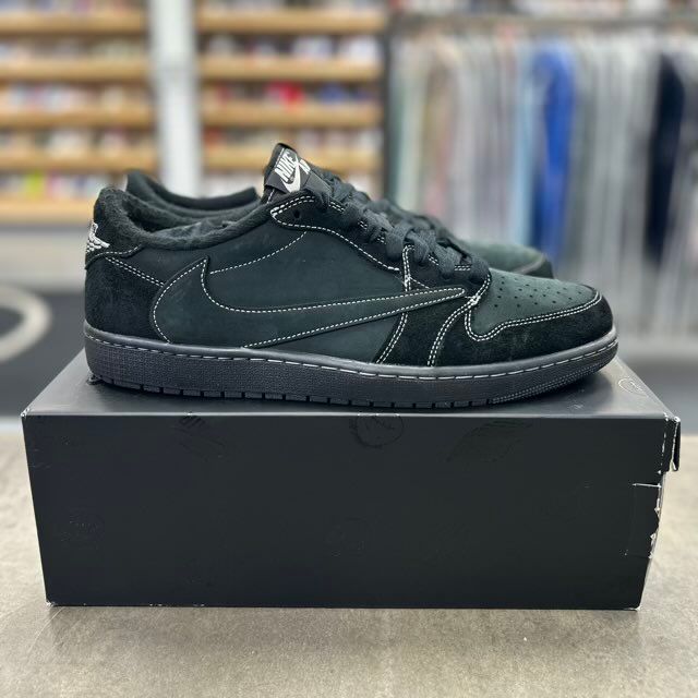 Jordan 1 Retro Low OG SP Travis Scott Black Phantom - Preowned