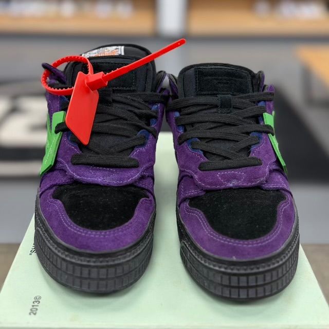 Off-White Off Court Low Top Purple Green - Preowned