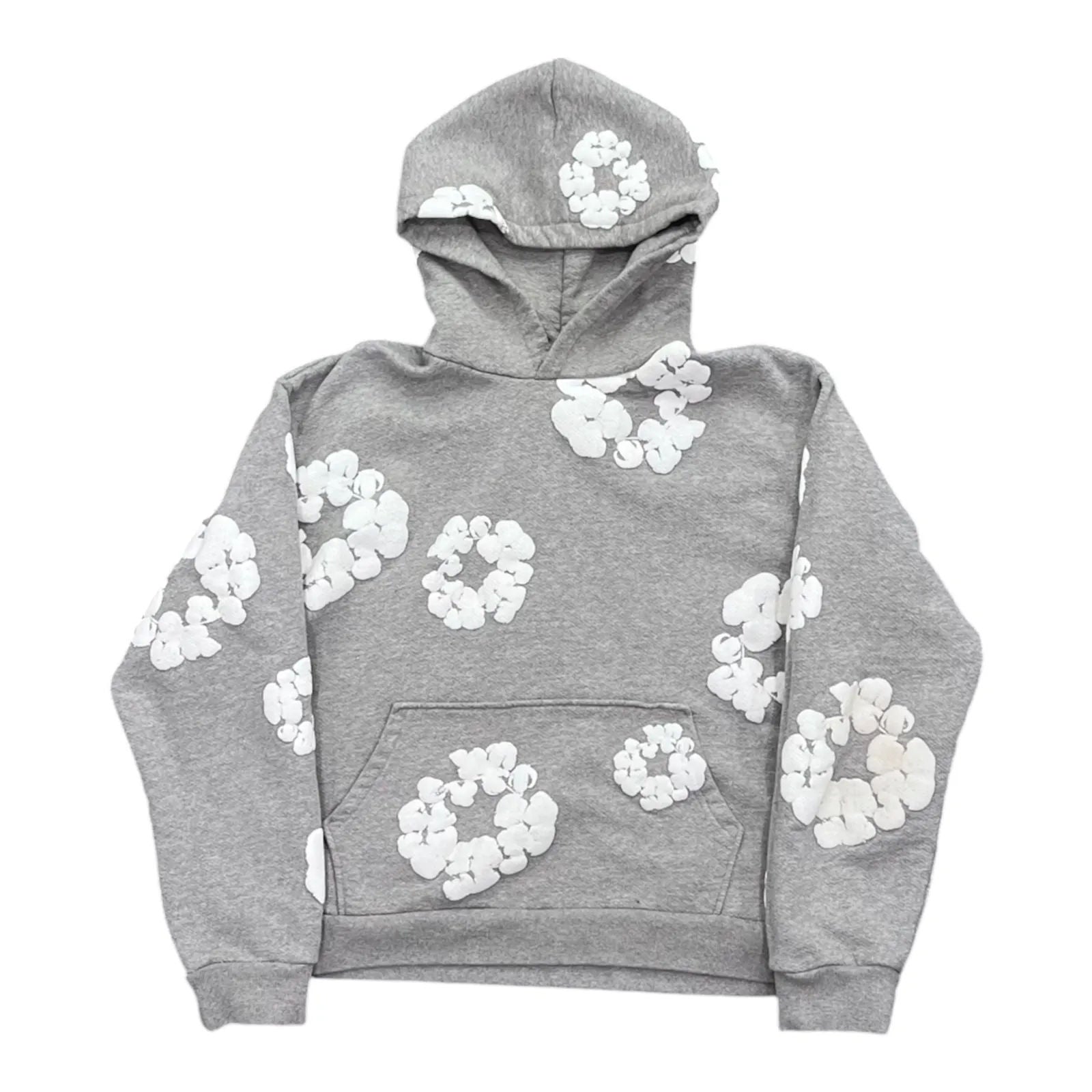 Denim Tears The Cotton Wreath Sweatshirt Grey - Preowned