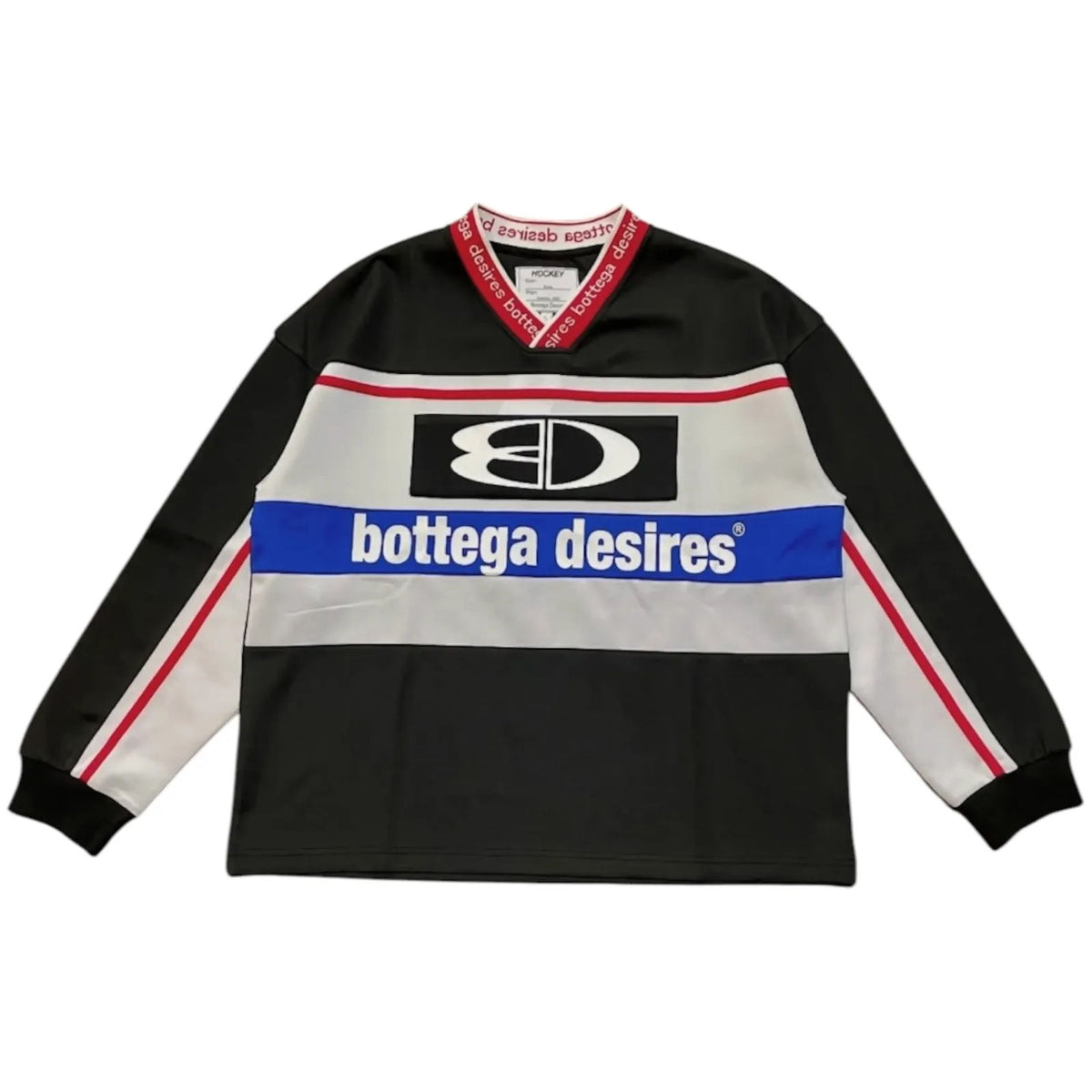 Bottega Desires Hockey Jersey (Black/White) - Preowned