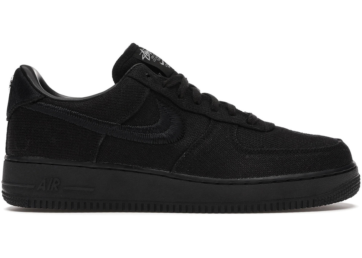 Nike Air Force 1 Low Stussy Black - Preowned