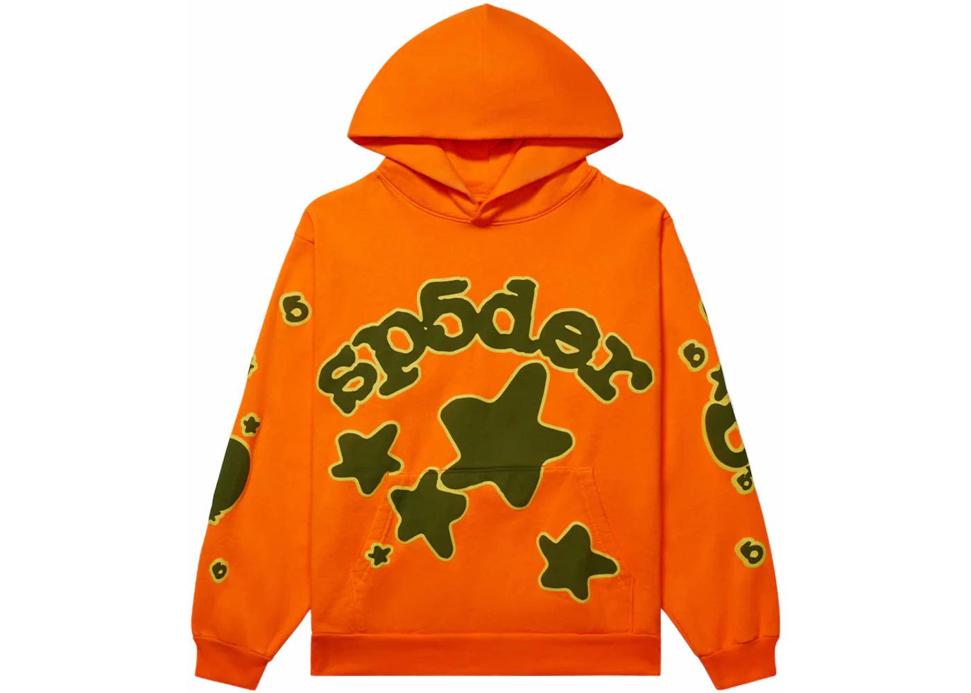 Sp5der Beluga Hoodie (Orange)