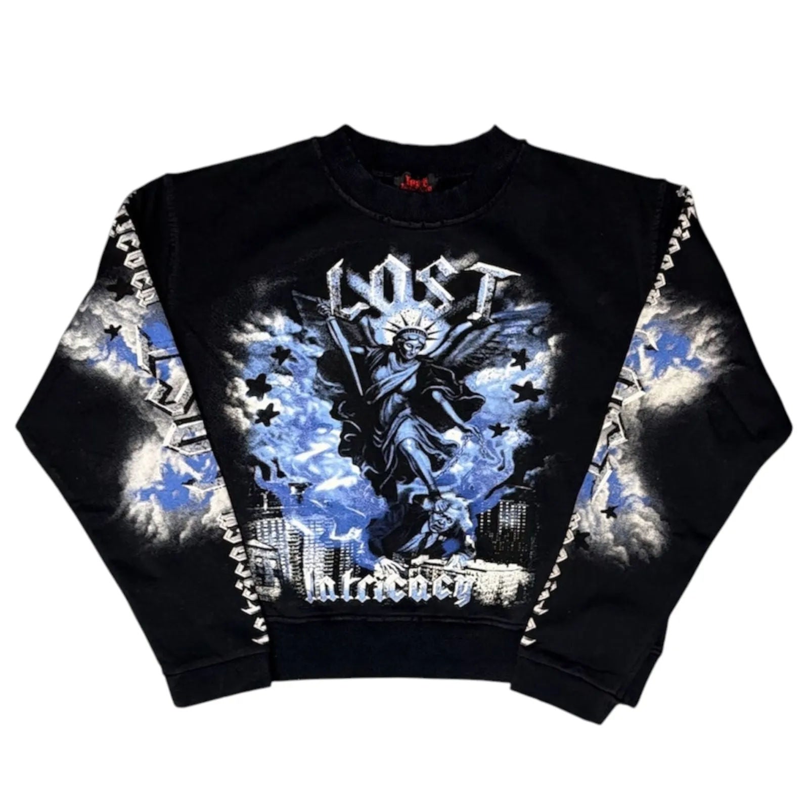 Lost Intricacy Liberty Crewneck (Black)