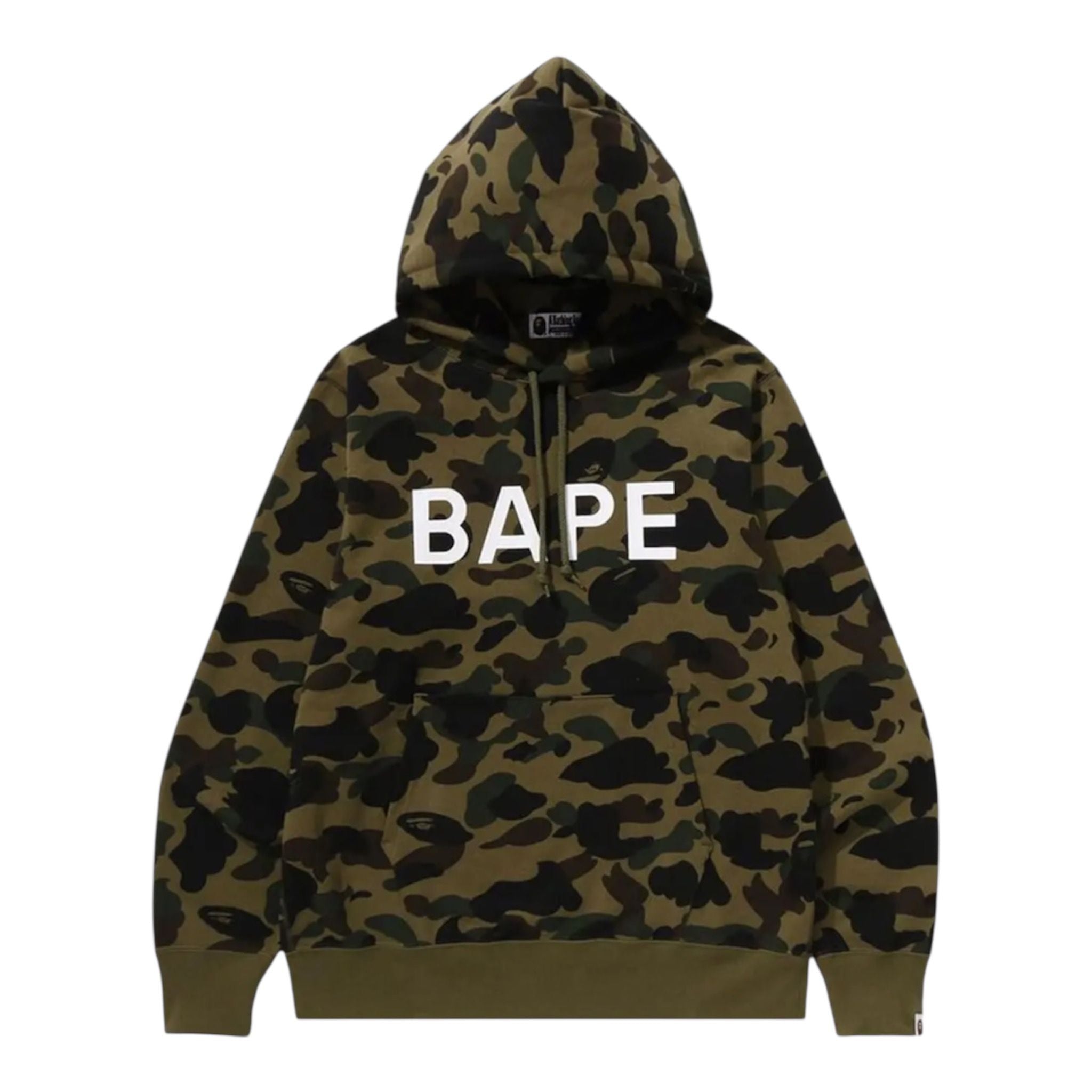 Bape 1st Camo Pullover Hoodie (W) (Green)