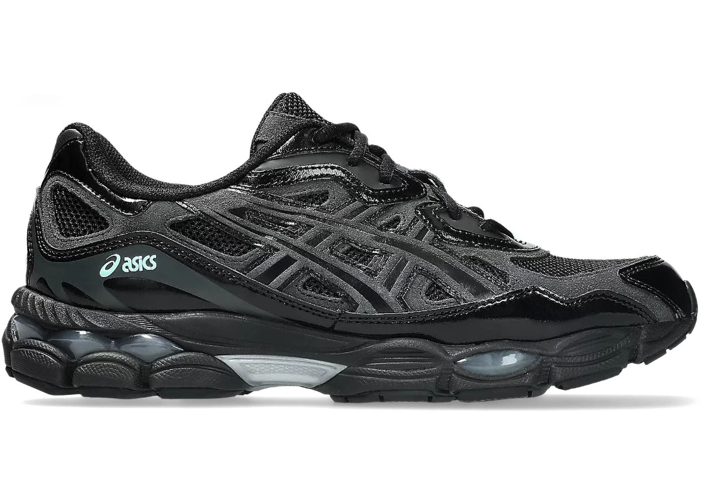 ASICS Gel-NYC Black Graphite Grey Light Blue - Preowned