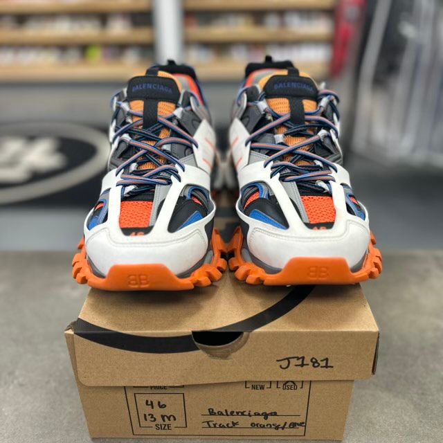 Balenciaga Track Orange Blue - Preowned