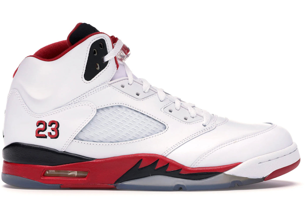 Jordan 5 Retro Fire Red Black Tongue (2013) - Preowned