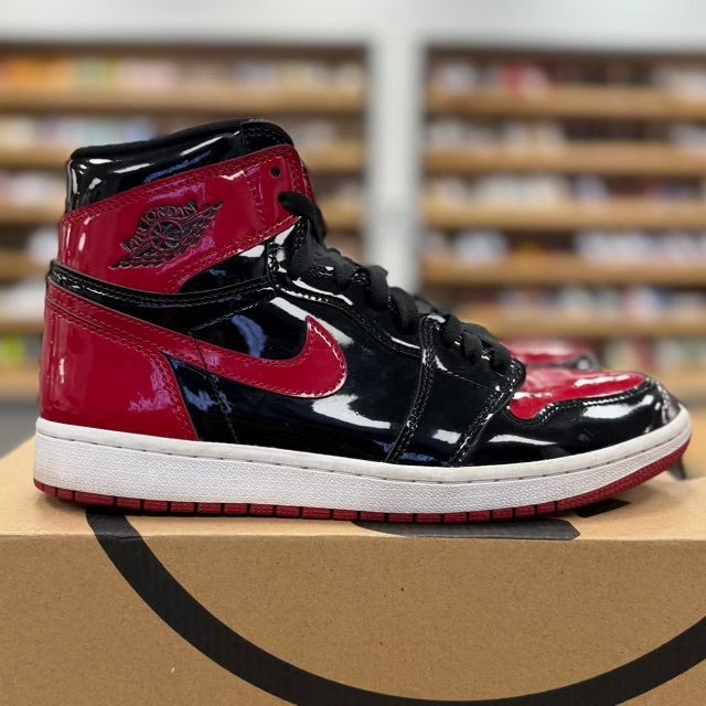 Jordan 1 Retro High OG Patent Bred - Preowned