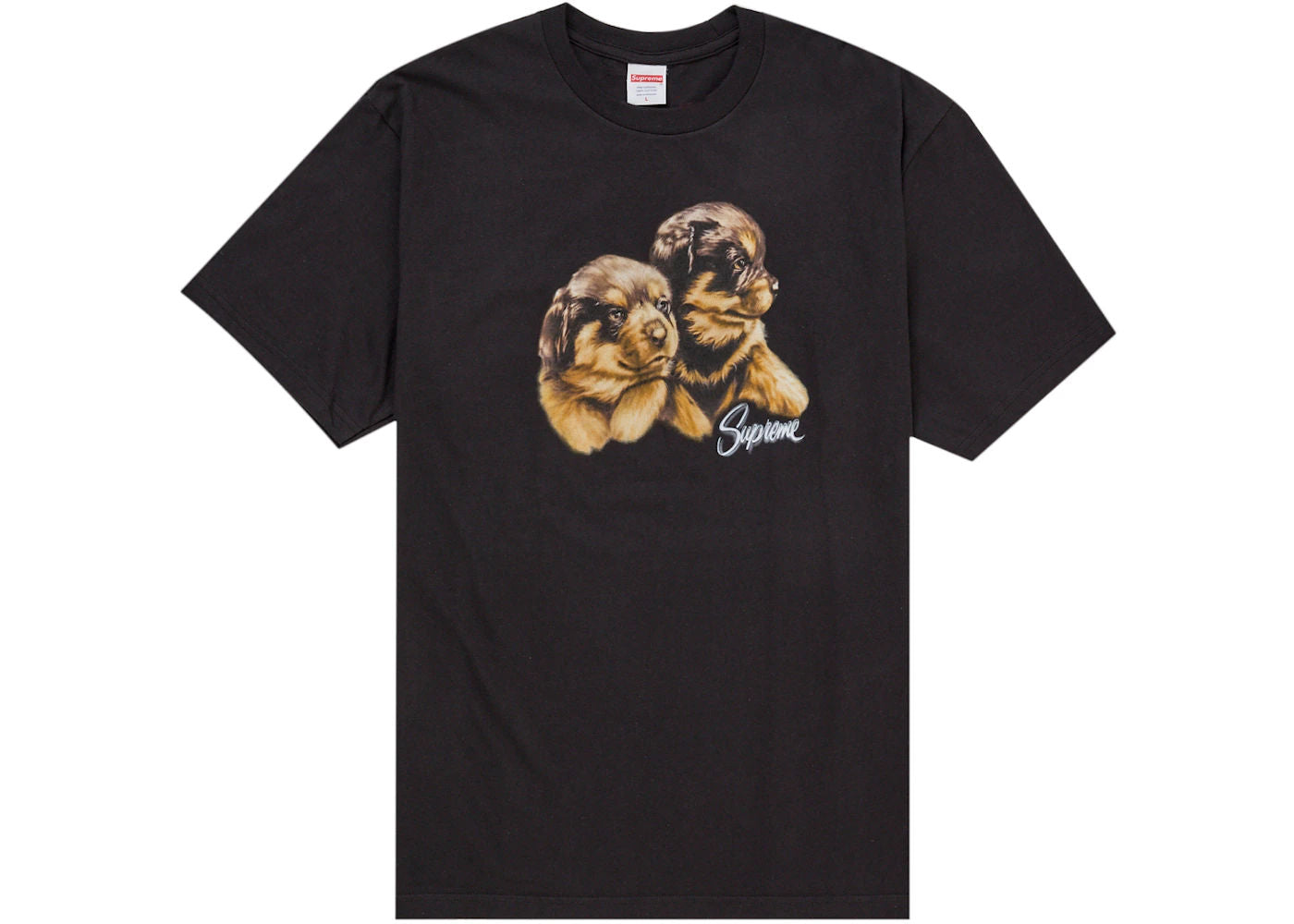 Supreme Puppies Tee Black