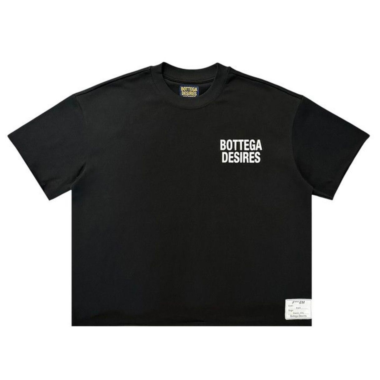 Bottega Desires Fuck Em Tee (Black) - Preowned