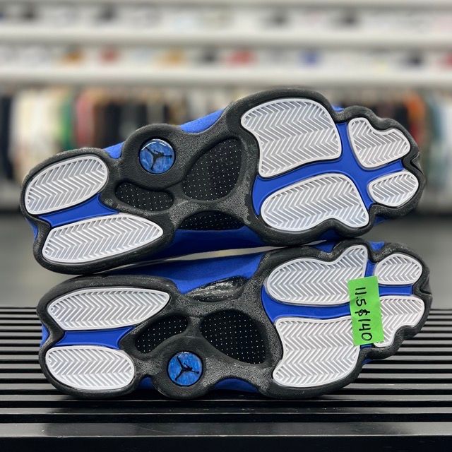 Jordan 13 Retro White Hyper Royal Black - Preowned