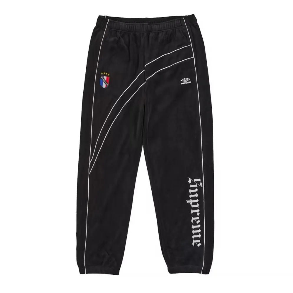 Supreme Umbro Velour Track Pant (Black)
