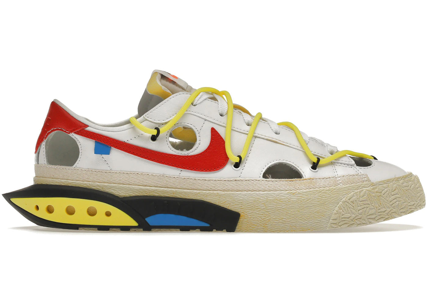 BRAND NEW STEAL - Nike Blazer Low Off-White University Red