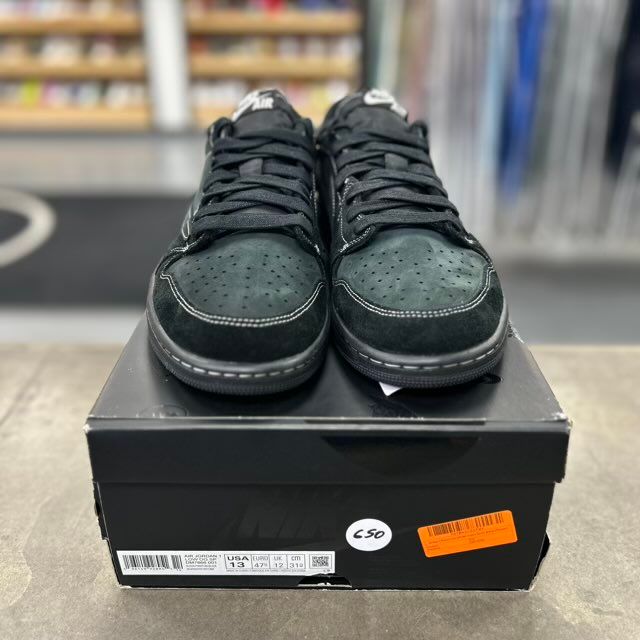 Jordan 1 Retro Low OG SP Travis Scott Black Phantom - Preowned