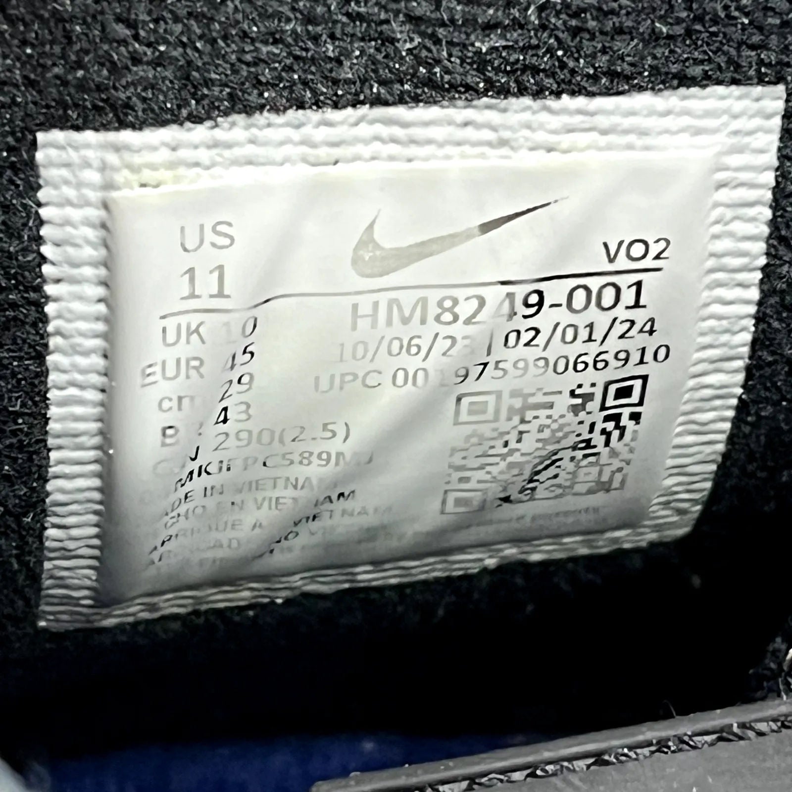 Nike Air DT Max '96 Black White (2024) - Preowned
