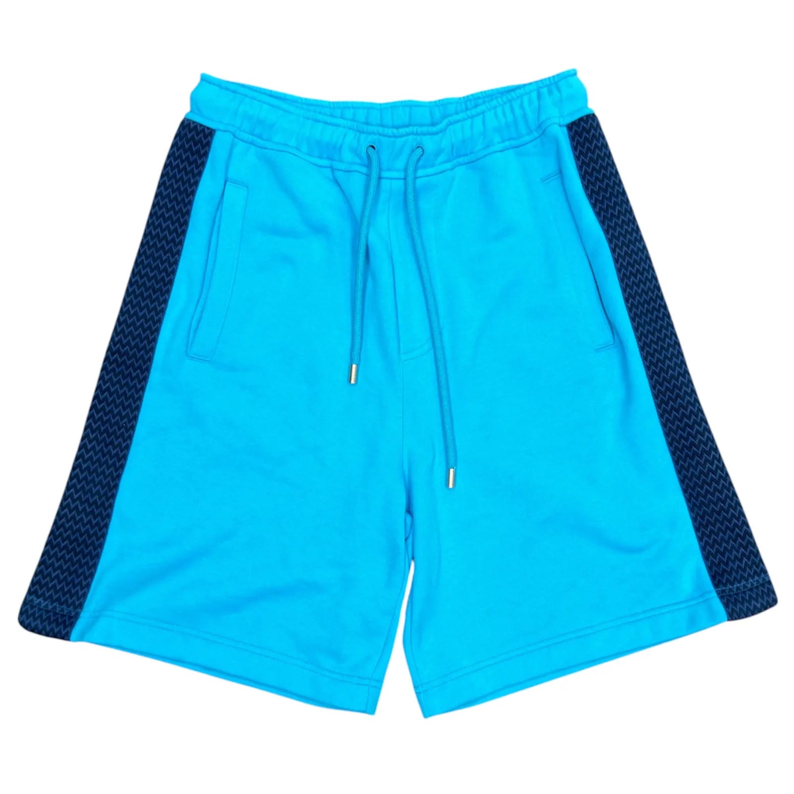 Lanvin Side Curb Bermuda Sweatshorts (Blue)