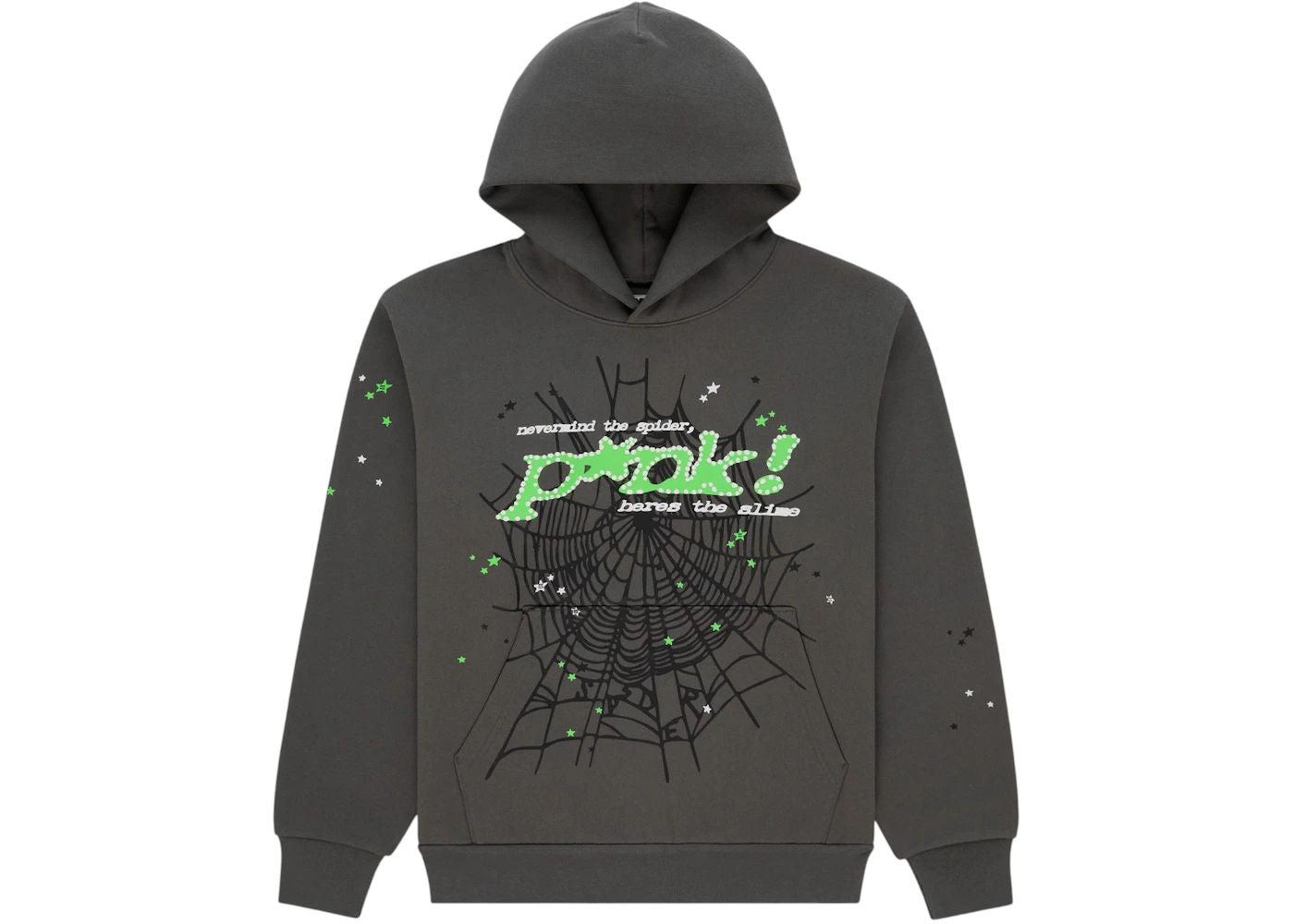 Sp5der Punk V2 Hoodie Slate