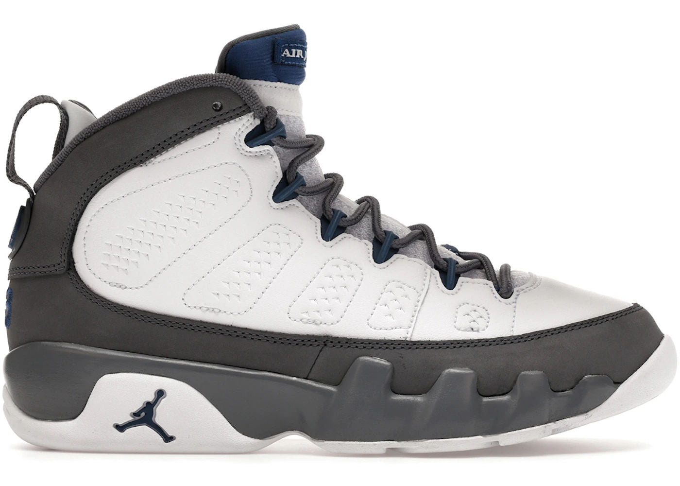 BRAND NEW STEAL - Jordan 9 Retro Flint Grey French Blue (2026) (GS)