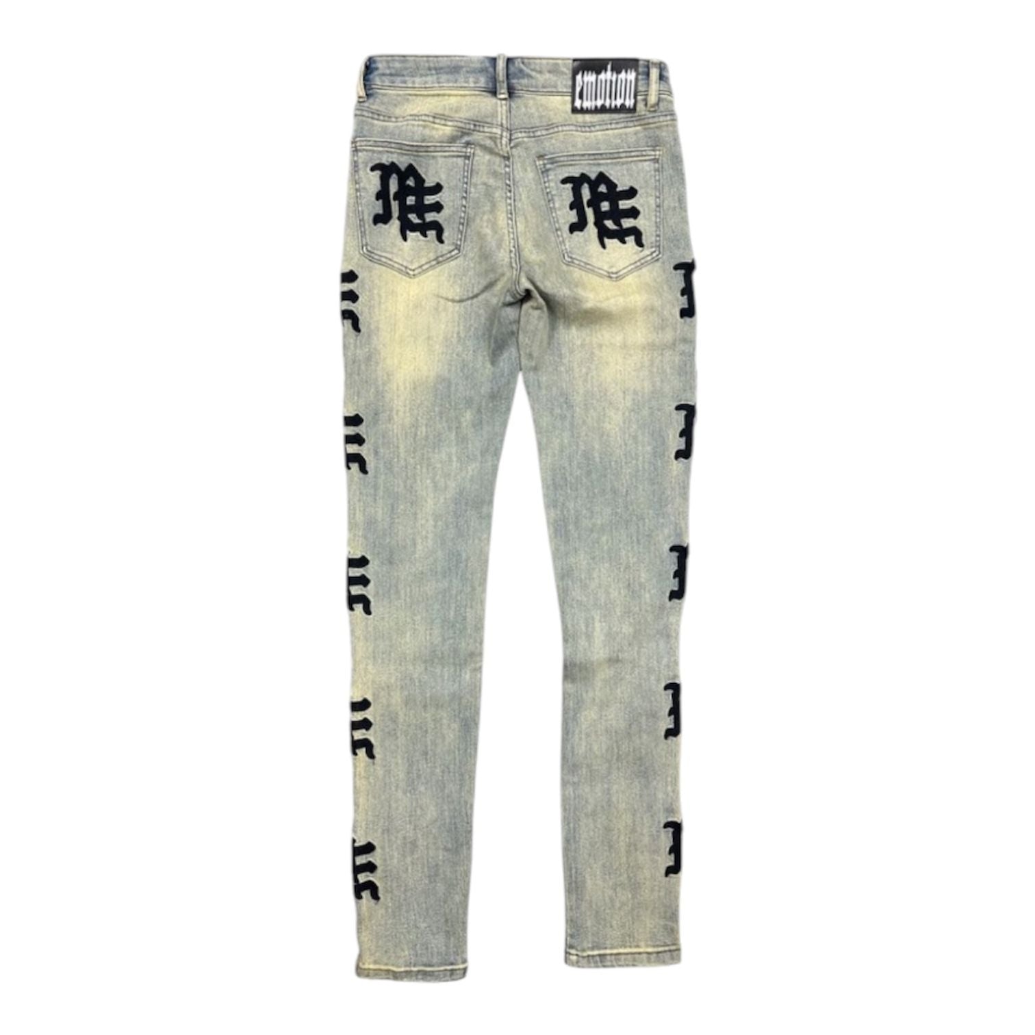 Mixed Emotion Monogram Denim (Desert)
