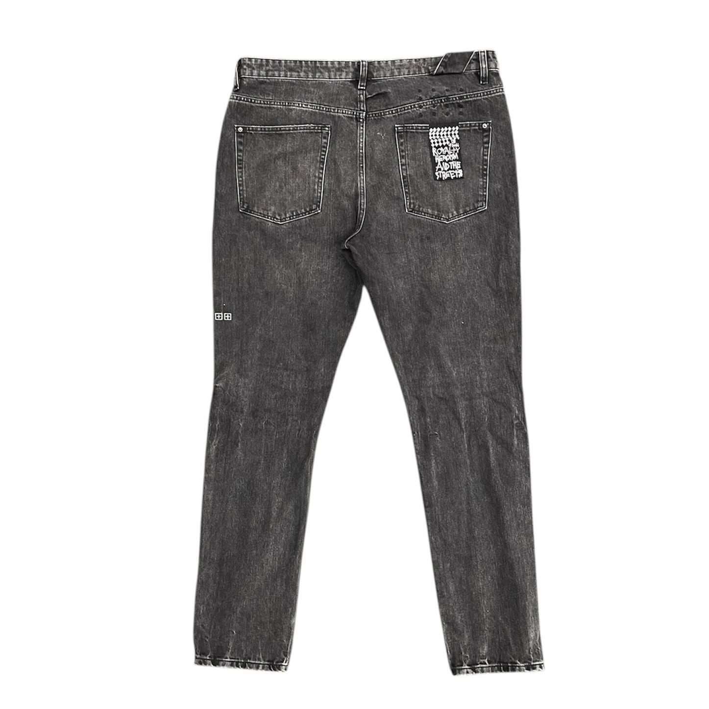 Ksubi Chitch Asphalt Thrashed Jean - Preowned
