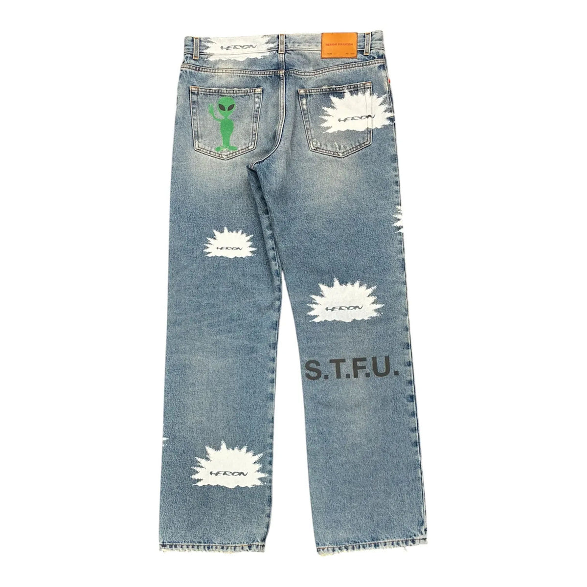 Heron Preston Pattern Reg Denim (Indigo) - Preowned