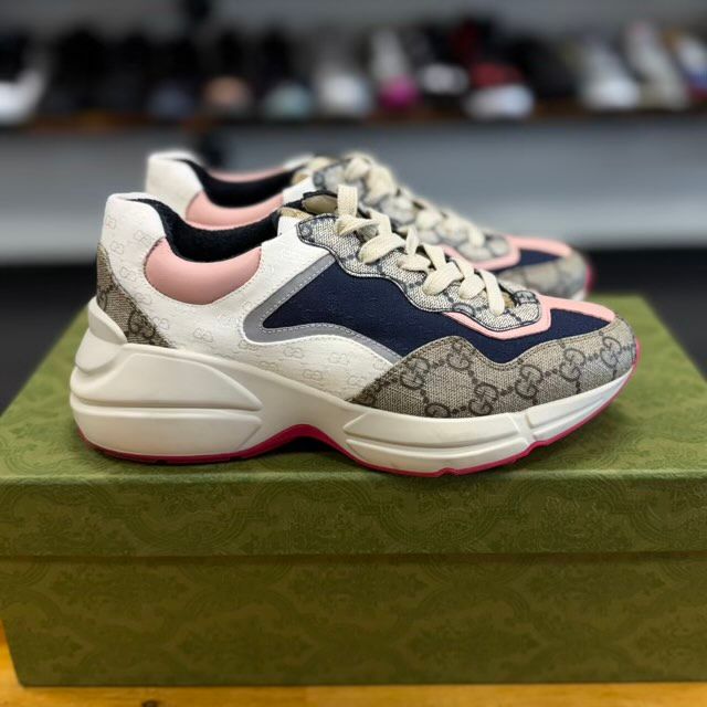 Gucci Rhyton Beige Ebony (Women's) - Preowned