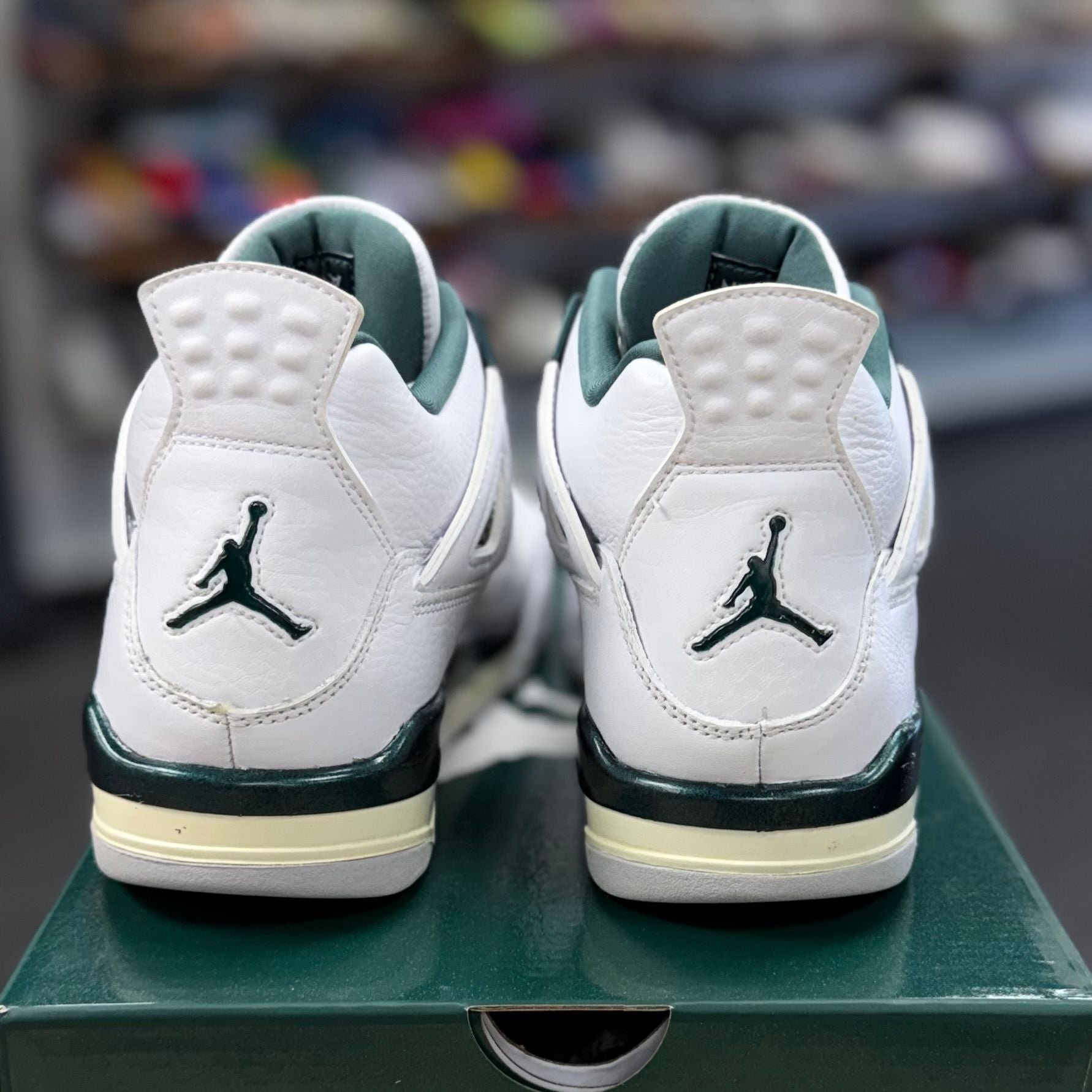 Jordan 4 Retro Oxidized Green (GS) - Preowned