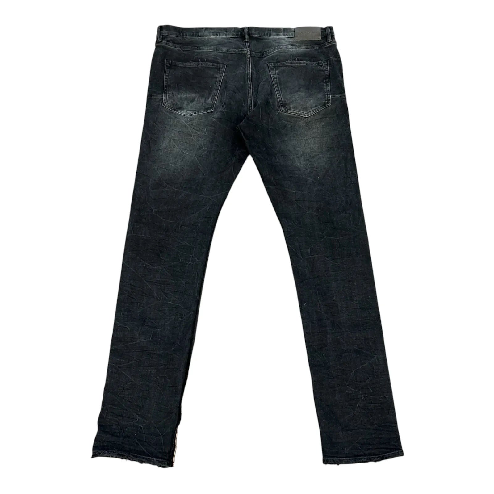 Purple Brand P.001 Jeans (Black/Orange Stitch) - Preowned