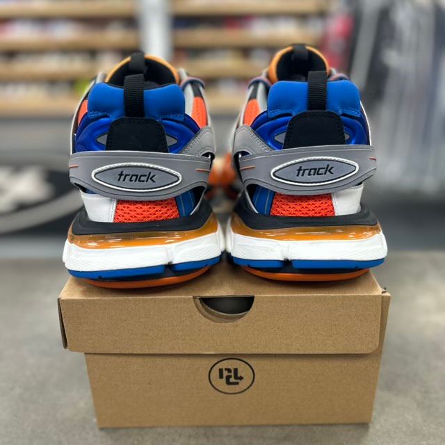 Balenciaga Track Orange Blue - Preowned