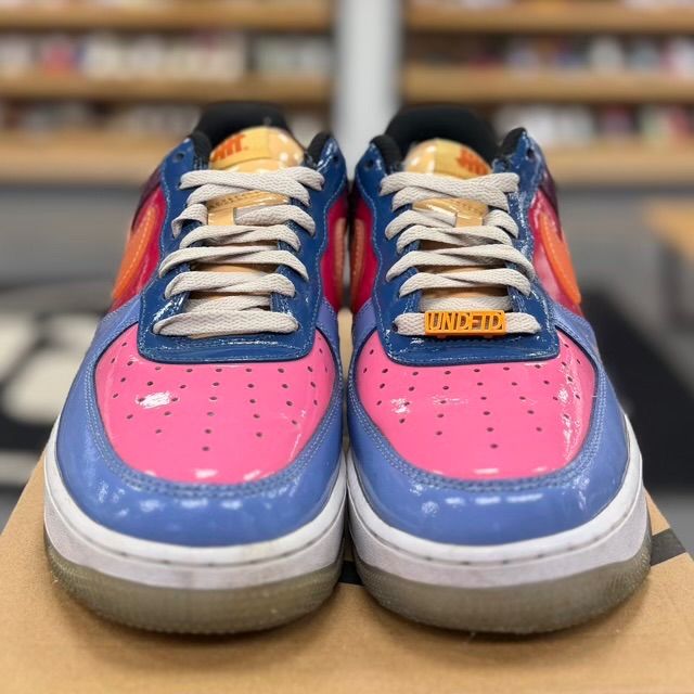 Nike Air Force 1 Low SP Undefeated Multi-Patent Total Orange - Preowned
