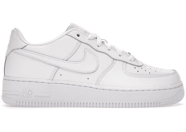 Nike Air Force 1 Low LE Triple White (GS) - Preowned