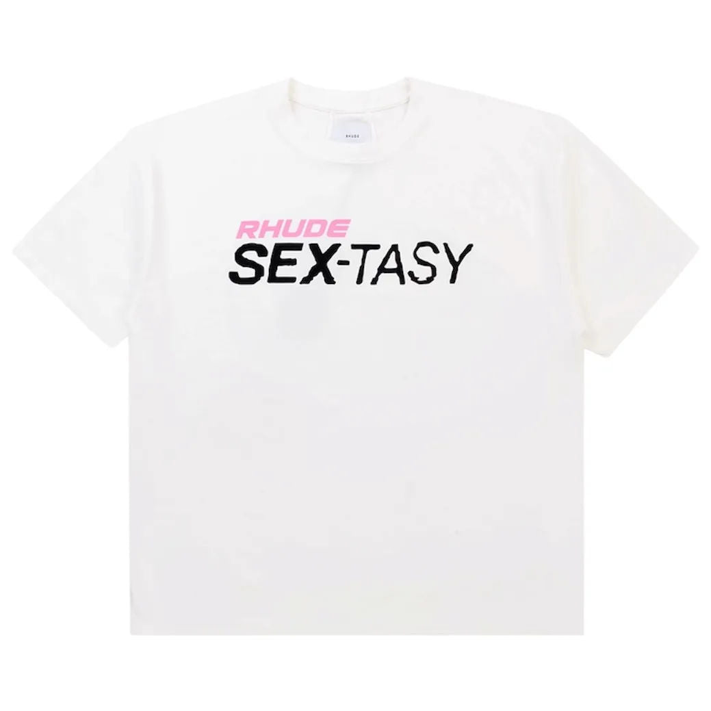 Rhude Sex-Tasy Tee (White) - Preowned