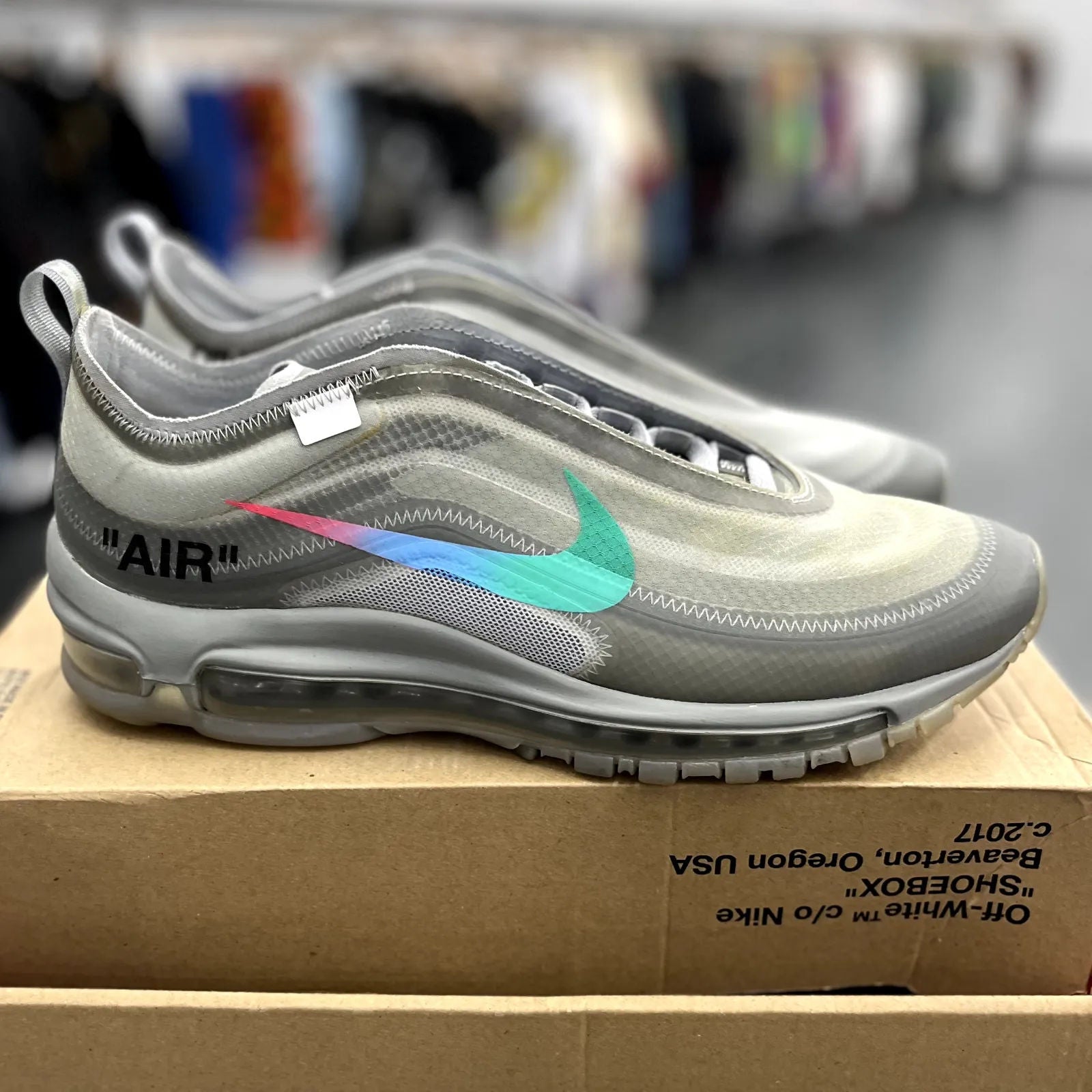 Nike Air Max 97 Off-White Menta - Preowned