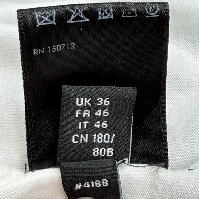 AMIRI MA Bar Logo Tee (White) - Preowned