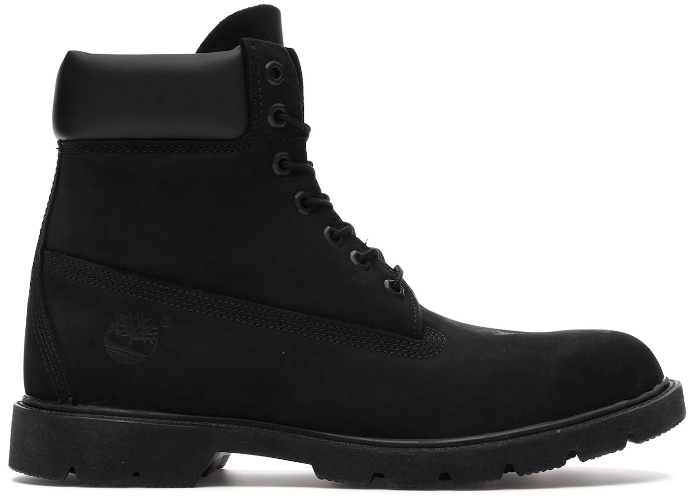 Timberland 6" Basic Boot Black Nubuck - Preowned