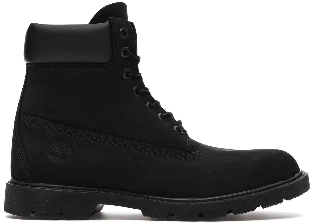 Timberland 6" Basic Boot Black Nubuck - Preowned