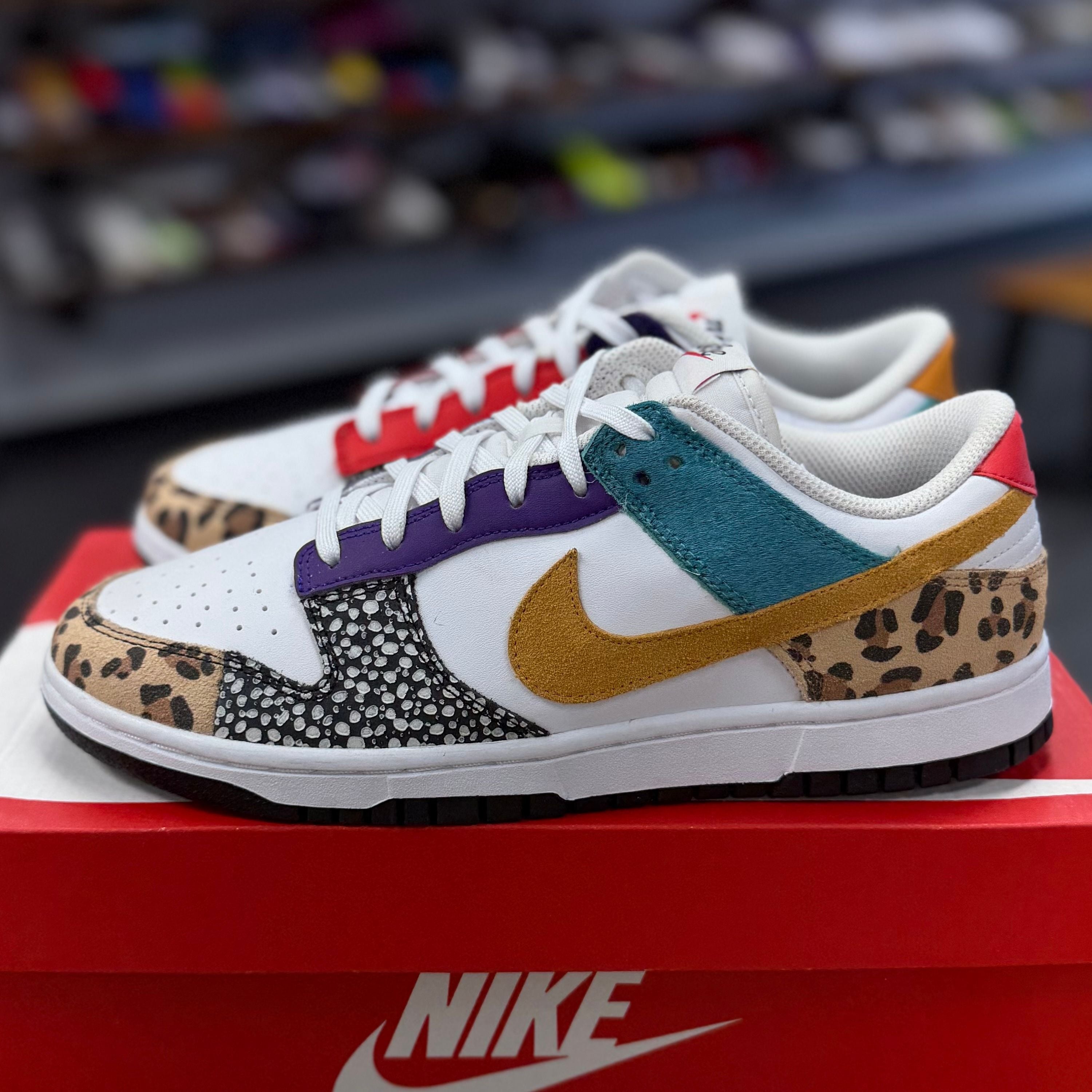 BRAND NEW STEAL - Nike Dunk Low Safari Mix (Women's)