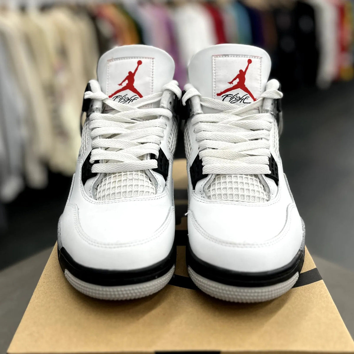 Jordan 4 Retro White Cement (2025) - Preowned
