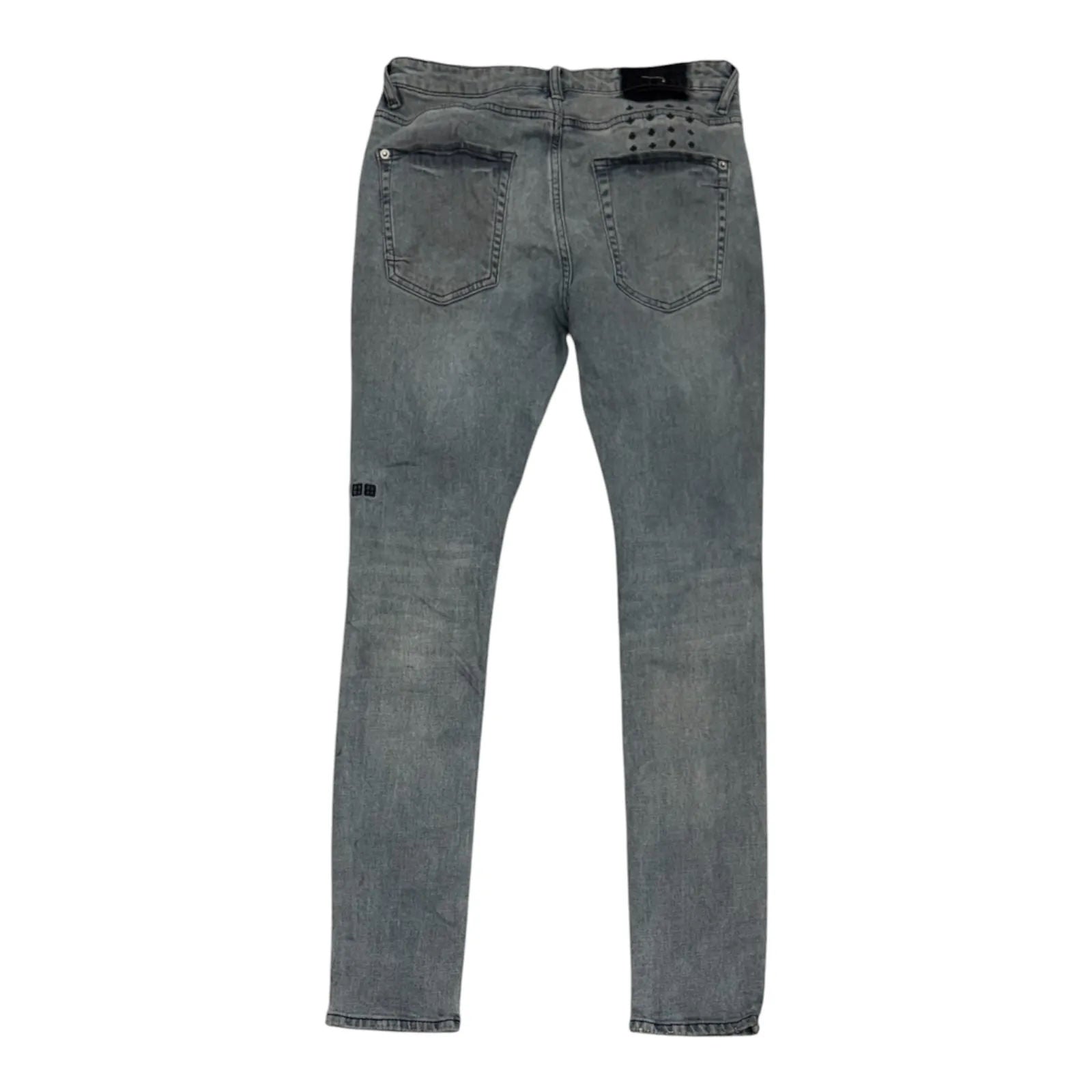 Ksubi Jean Van Wrinkle Hypnotize (Grey) - Preowned