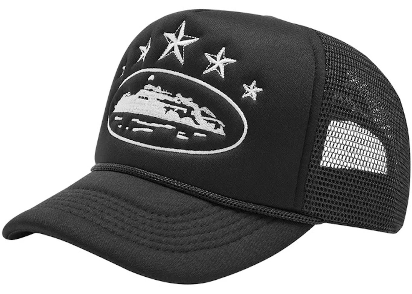 Corteiz 5 Starz Alcatraz Trucker Black - Preowned