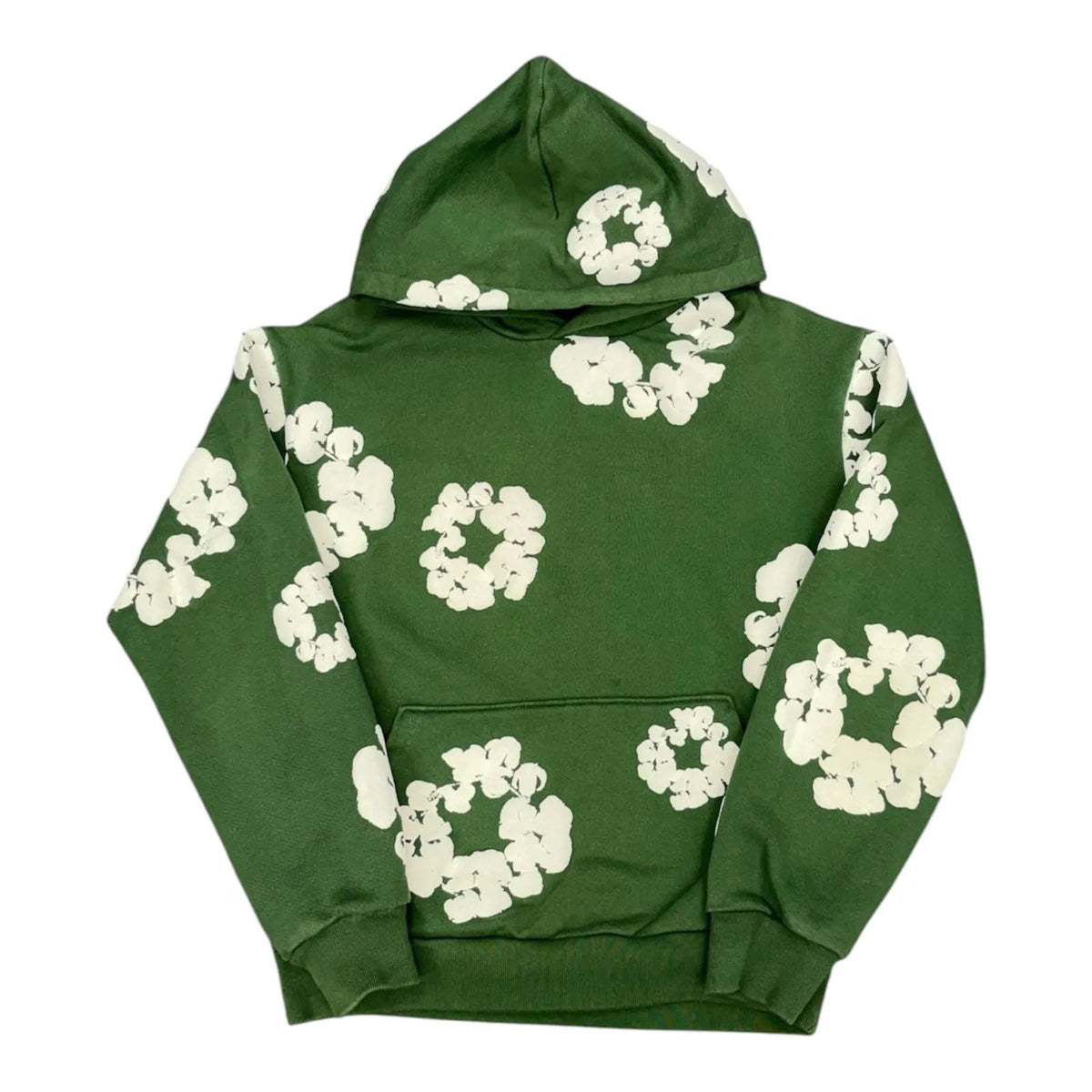 Denim Tears Cotton Wreath Hoodie (Green) - Preowned