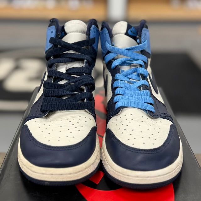 Jordan 1 Retro High Obsidian (GS) - Preowned