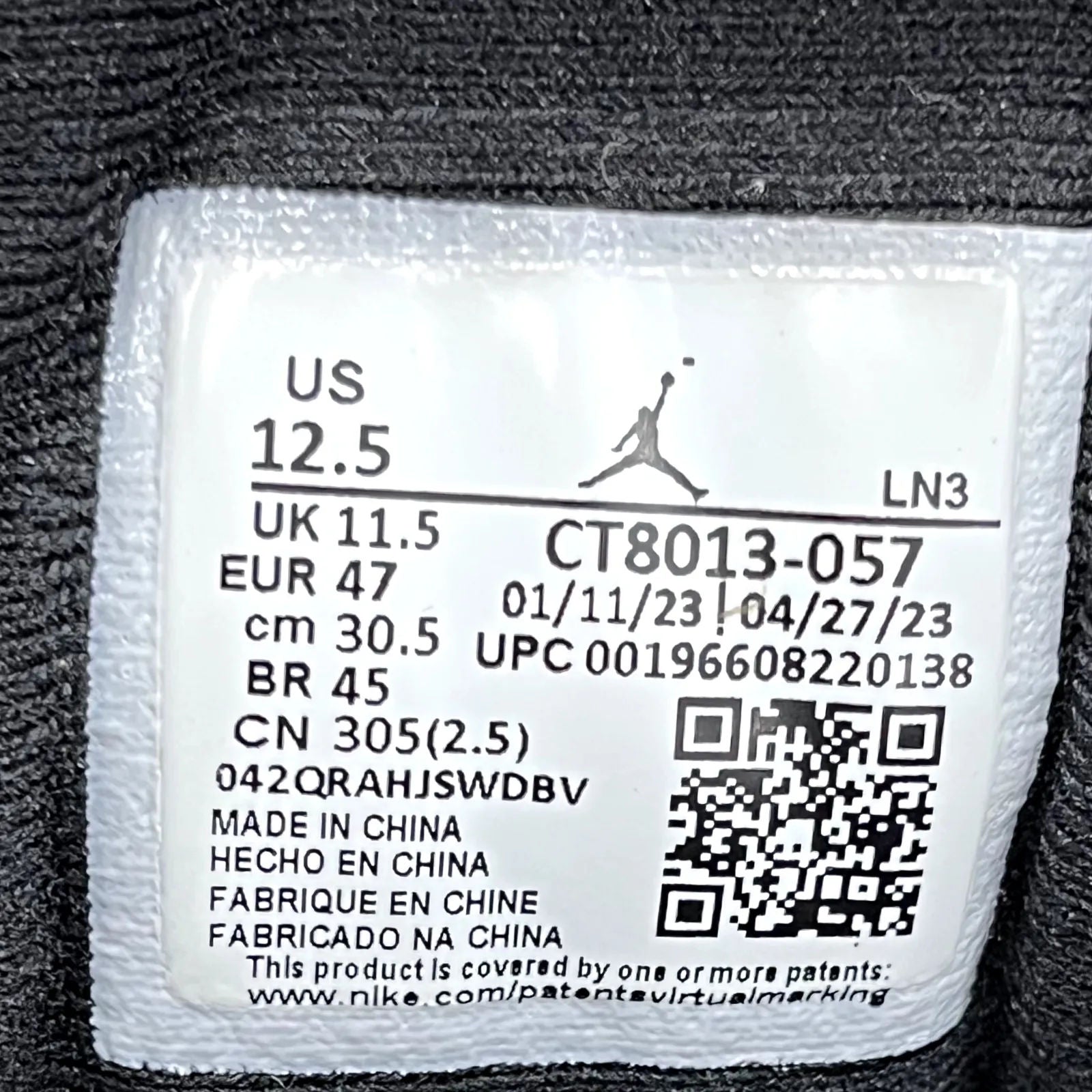 Jordan 12 Retro Field Purple - Preowned