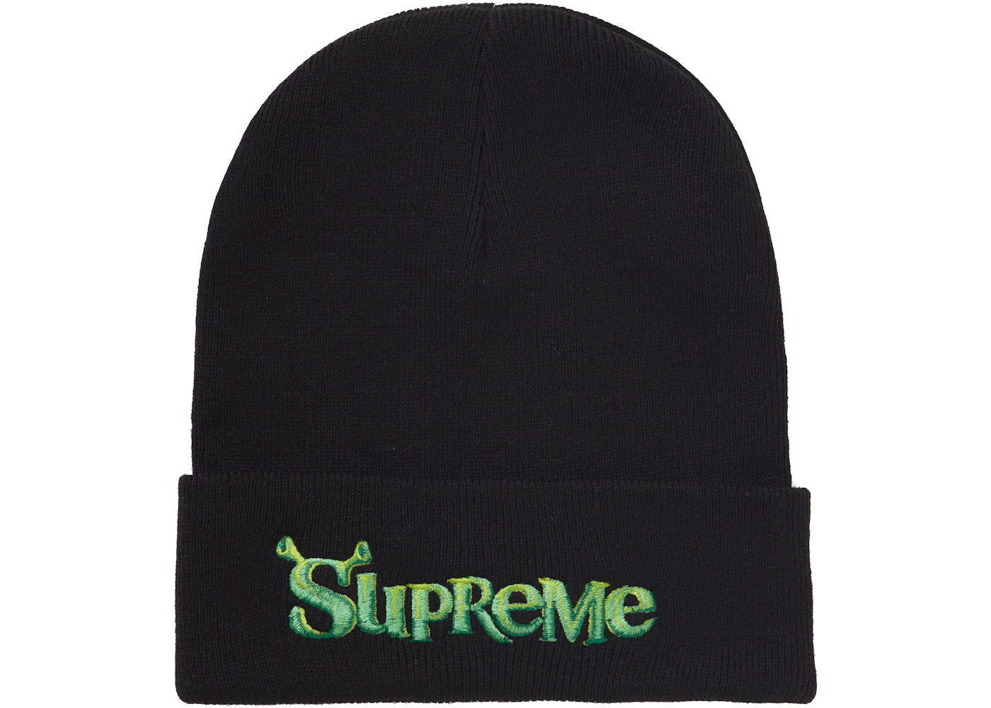 Supreme Shrek Beanie Black